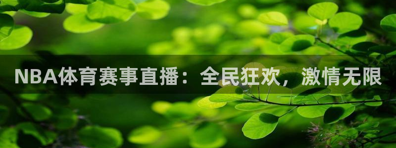 NBA体育赛事直播：全民狂欢，激情无限