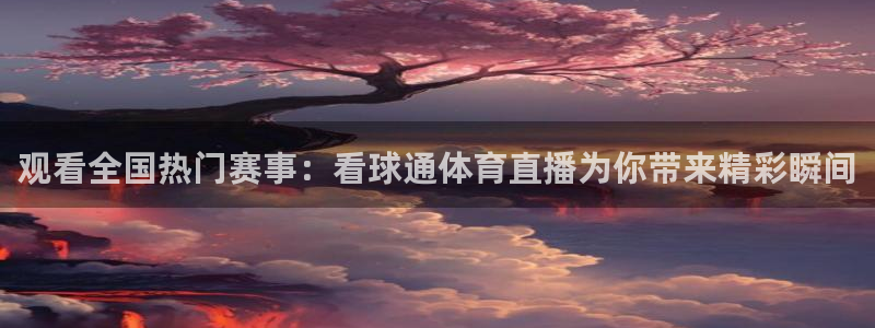 观看全国热门赛事：看球通体育直播为你带来精彩瞬间