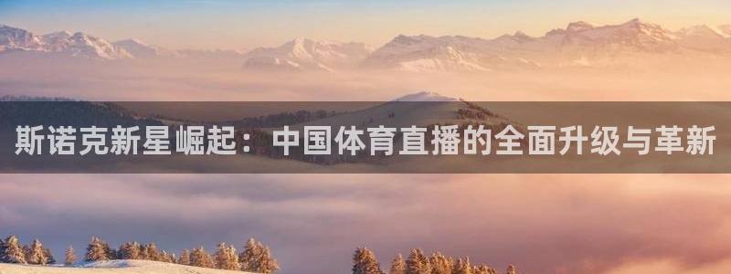 斯诺克新星崛起：中国体育直播的全面升级与革新